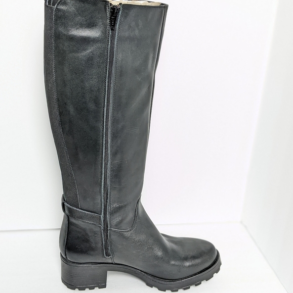 Girotti leather knee high boots - Picture 12 of 16